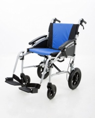 Excel G-logic Lightweight Transit Wheelchair 16'' Slim Seat